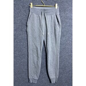 Lululemon‎ Pants Women 2 Gray Warm Down Jogger 27" EUC Casual Athleisure HR HW